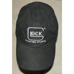 Glock Shooting Sports Adjustable Back Hat Black Perfection 100% Cotton One Size